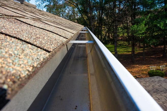 Let us clean your gutters and install our gutter guards