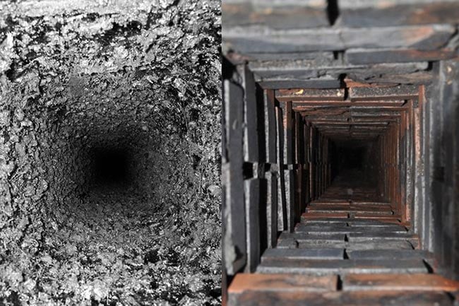 Clean chimney swept by Alpine Chimney Sweeps