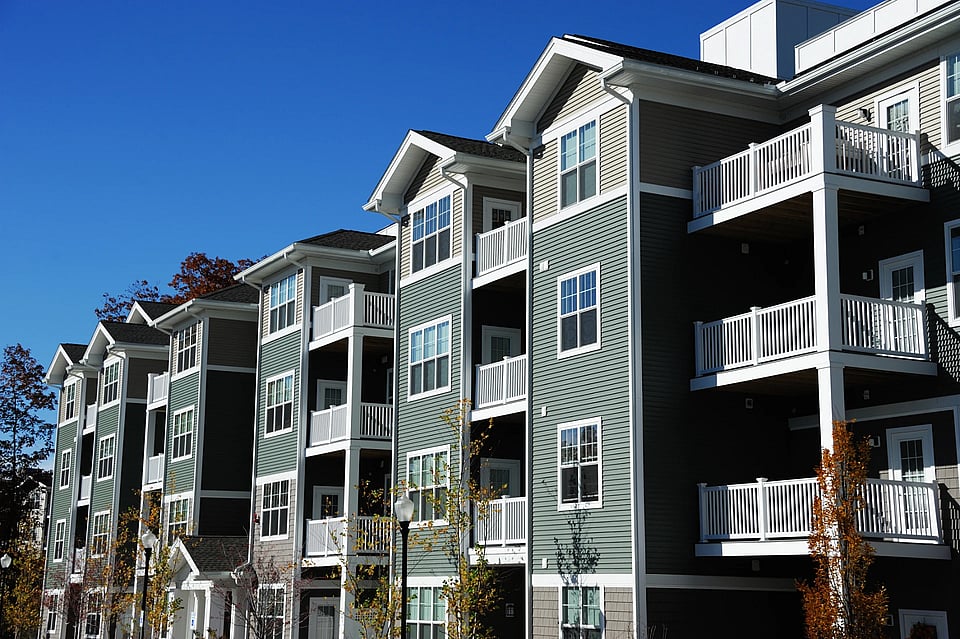 Adobe Stock image of apartment complex