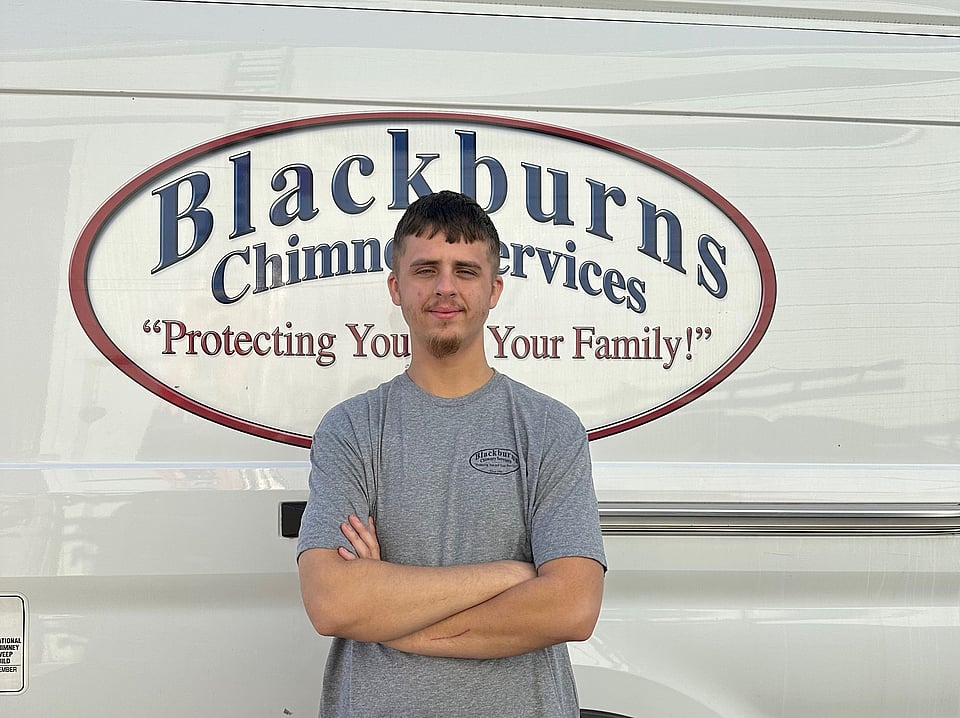Original photo of Blackburns employee Kieton.