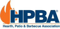 Logo for Hearth Patio and Barbecue Association (HPBA).
