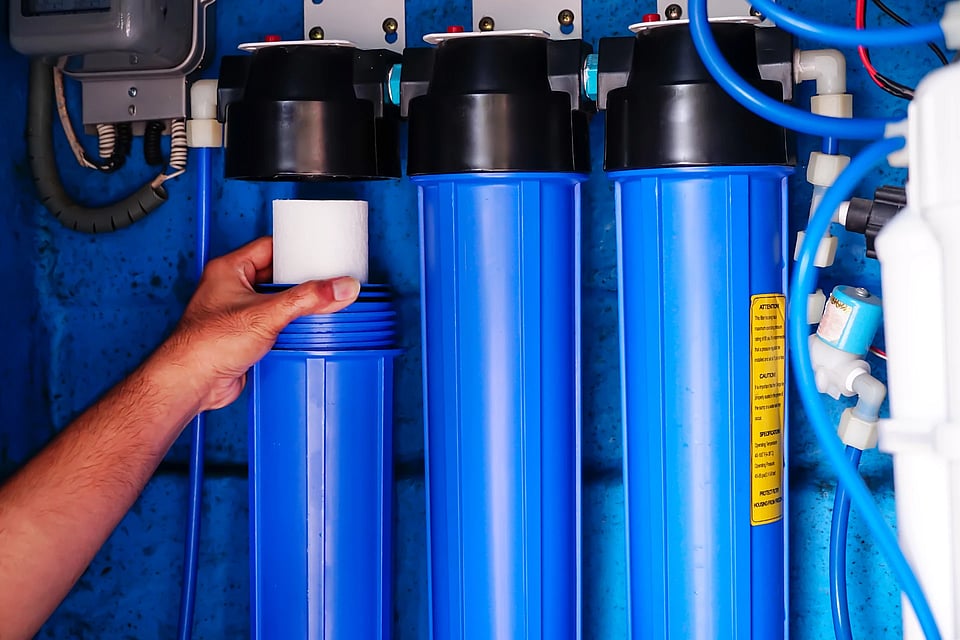 Whole home water filters