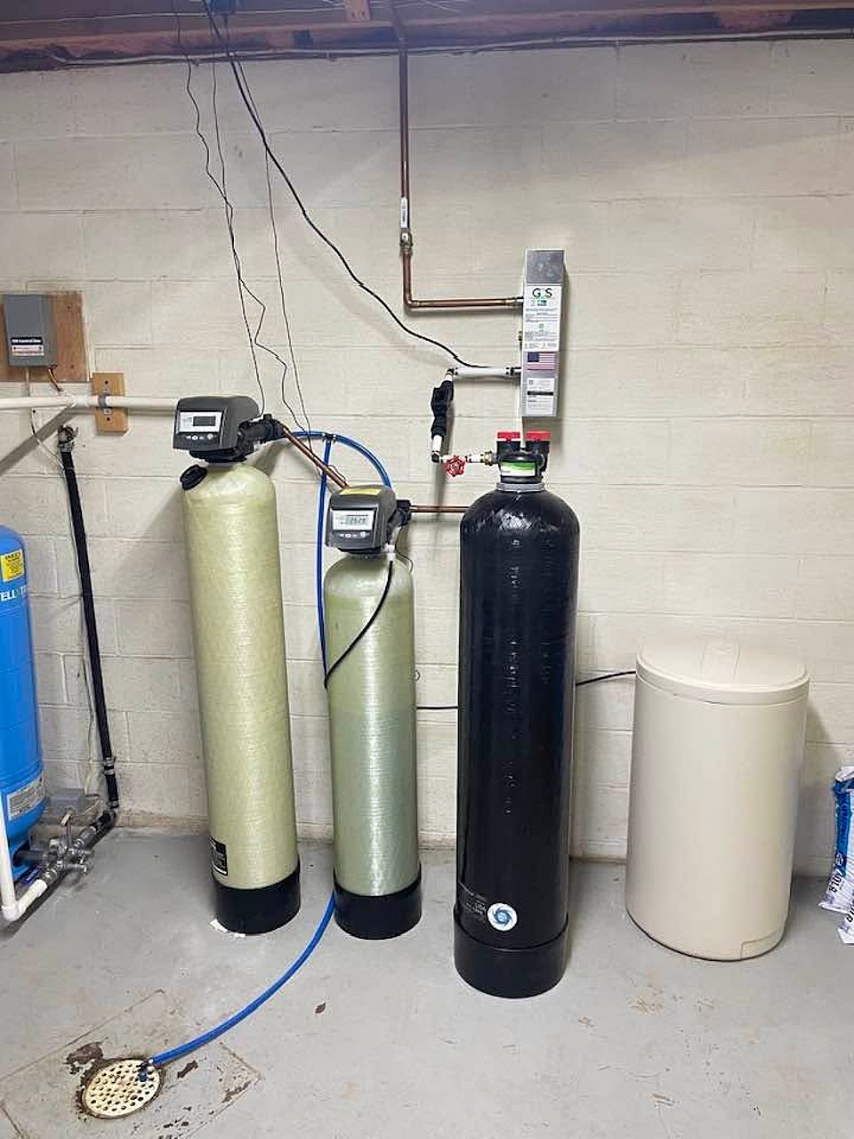 Full house water system with reverse osmosis, installed by EPA Water.