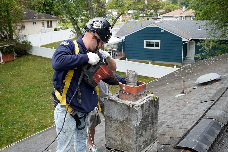 Chimney and fireplace services in Mercer County, NJ