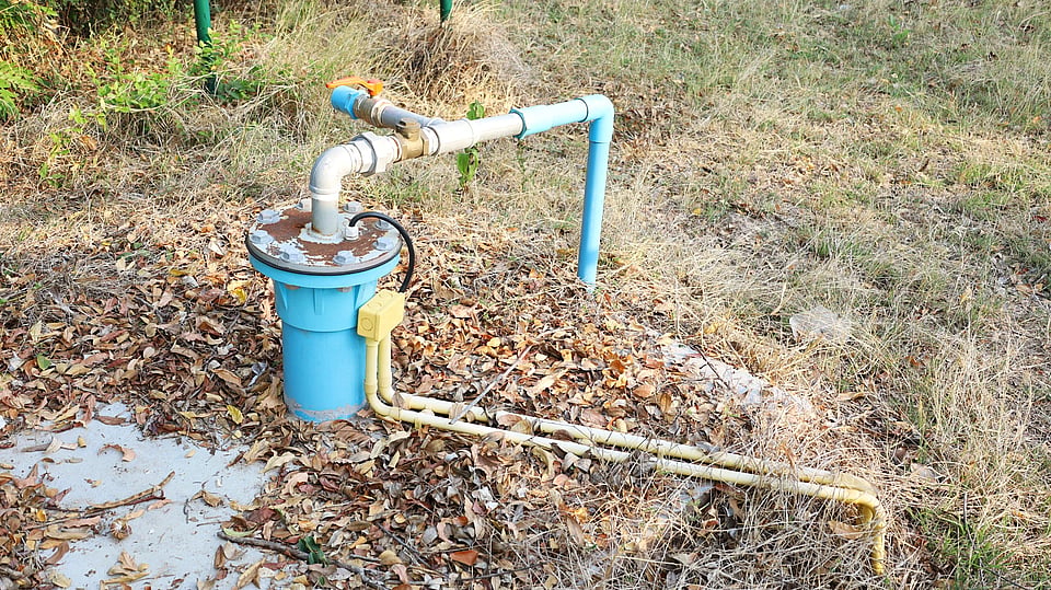 Adobe Stock image of a water well pump.