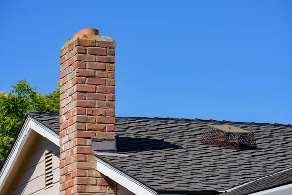 Chimney that needs repairs, new flashing, and a chimney cap
