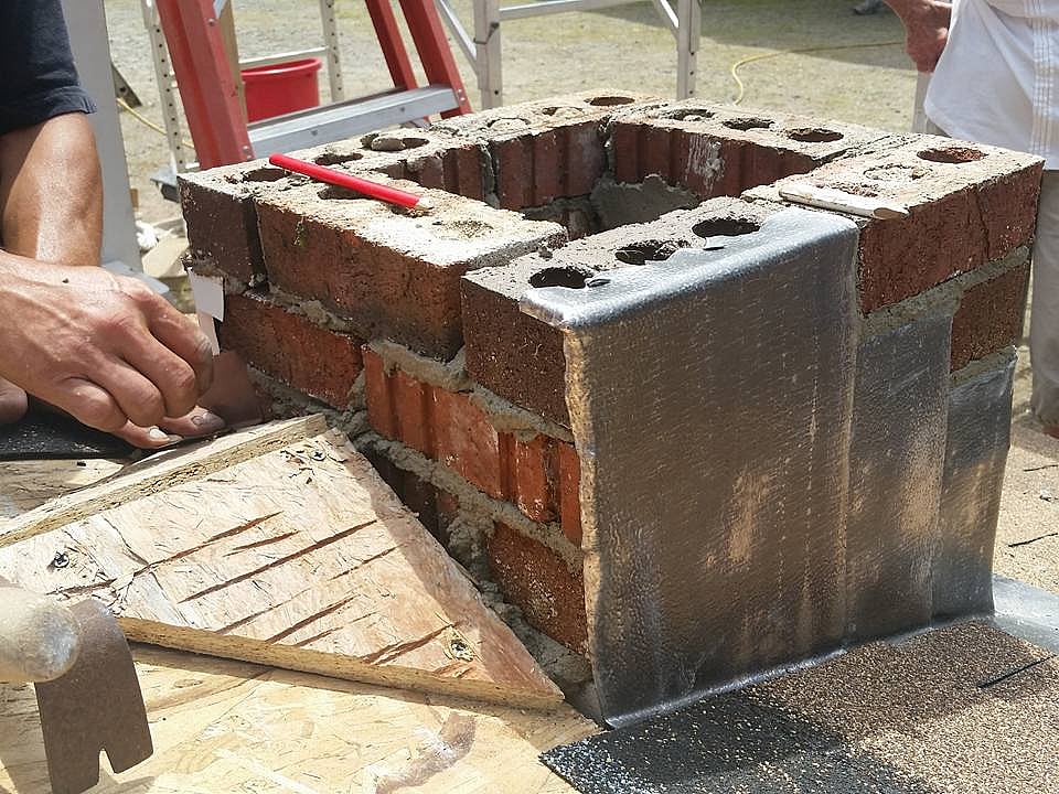 Chimney construction and brick masonry work