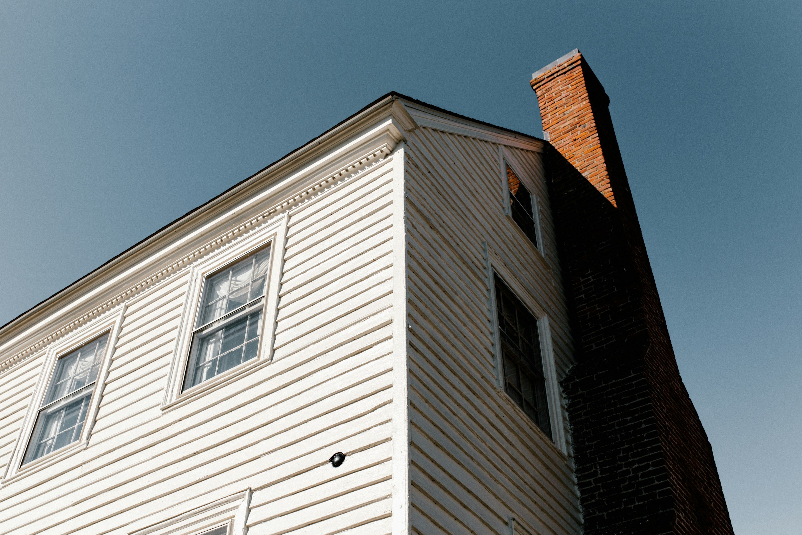 Residential home with chimney in the Capital District